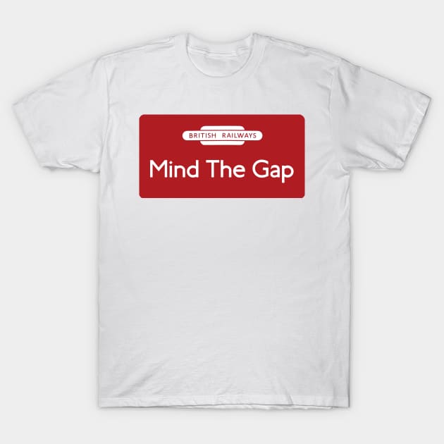 Mind The Gap T-Shirt by Random Railways